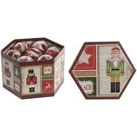Коледни топки Home ESPRIT Многоцветен PVC (14 Части)