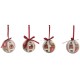 Коледни топки Home ESPRIT Многоцветен PVC (14 Части)