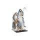 Рождествена Коледна Сцена Home ESPRIT Син Бял 27 x 24 x 40 cm