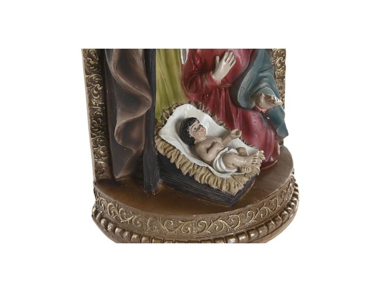Рождествена Коледна Сцена Home ESPRIT Многоцветен Смола 11 x 10,5 x 22,5 cm