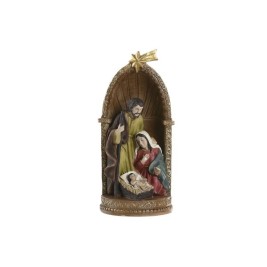 Рождествена Коледна Сцена Home ESPRIT Многоцветен Смола 11 x 10,5 x 22,5 cm