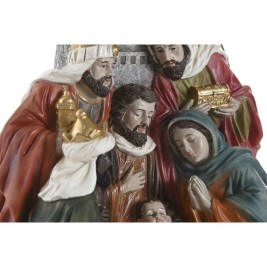 Рождествена Коледна Сцена Home ESPRIT Многоцветен Смола 17,5 X 9 X 20,5 CM