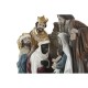 Рождествена Коледна Сцена Home ESPRIT Многоцветен Смола 20,5 x 8,5 x 20,5 cm