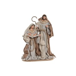 Рождествена Коледна Сцена Home ESPRIT Кафяв Бежов Смола 21 X 11 X 30 CM