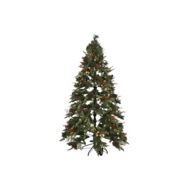 Коледно дърво Home ESPRIT Червен Зелен PVC 120 x 120 x 210 cm