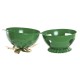 Коледна Украса Home ESPRIT Червен Зелен Златен 31,5 X 31,5 X 35,5 CM (2 броя)