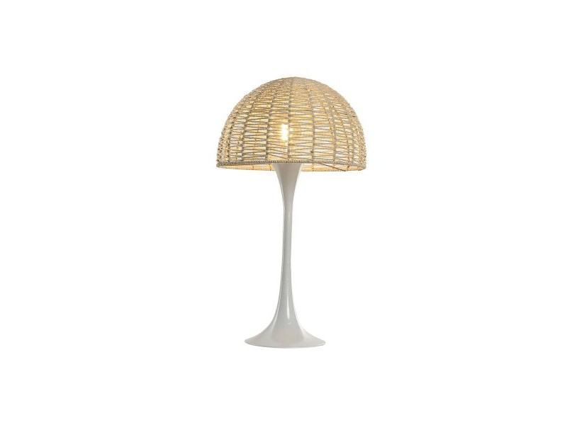 Настолна лампа Home ESPRIT Бял Естествен 50 W 220 V
