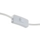 Настолна лампа Home ESPRIT Бял Естествен 50 W 220 V