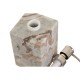 Дозатор за Сапун Home ESPRIT Бял Кафяв Мрамор Модерен 7,5 x 7,5 x 18 cm Дозатор за Сапун Home ESPRIT Бял Кафяв Мрамор Модерен 7,5 x 7,5 x 18 cm
