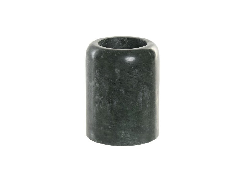 Поставка за четка за зъби Home ESPRIT Зелен Мрамор 7,5 x 7,5 x 10 cm
