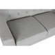 Фотьойл Home ESPRIT Сив Сметана Естествен Scandi 146 x 84 x 82 cm