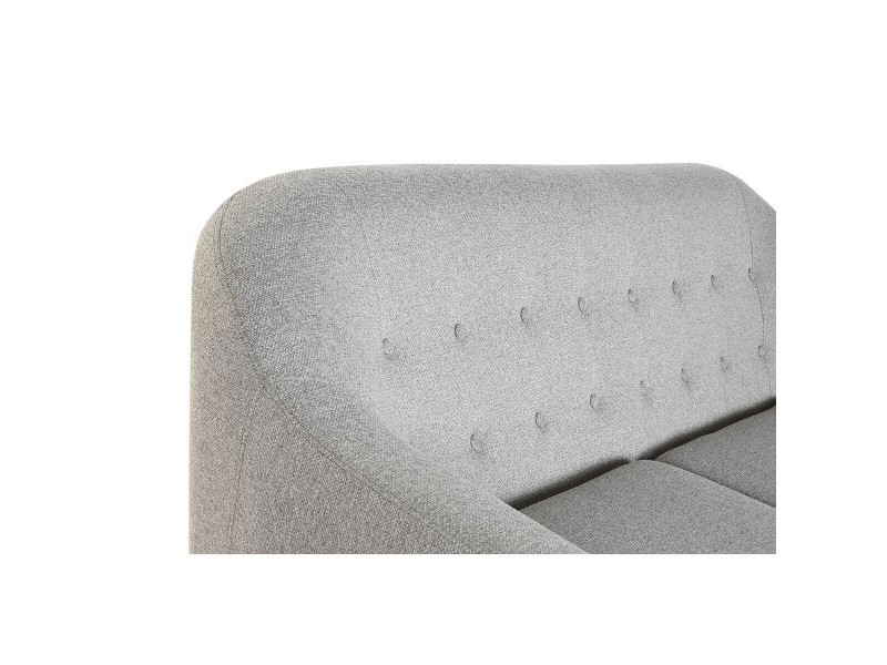 Фотьойл Home ESPRIT Сив Сметана Естествен Scandi 172 x 82 x 82 cm