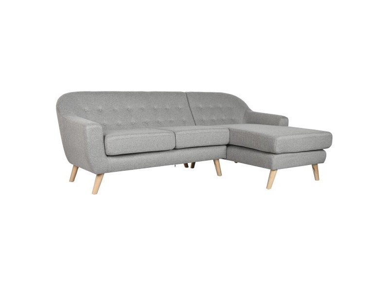 Фотьойл Home ESPRIT Сив Сметана Scandi 226 x 144 x 84 cm