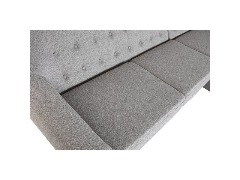 Фотьойл Home ESPRIT Сив Сметана Scandi 226 x 144 x 84 cm