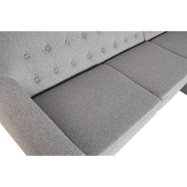 Фотьойл Home ESPRIT Сив Сметана Scandi 226 x 144 x 84 cm