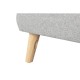 Фотьойл Home ESPRIT Сив Сметана Scandi 226 x 144 x 84 cm