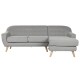 Фотьойл Home ESPRIT Сив Сметана Scandi 226 x 144 x 84 cm