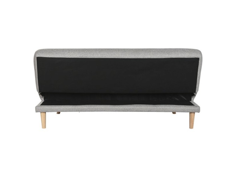 Разтегателен диван Home ESPRIT Сив Сметана Scandi 172 x 80 x 76 cm