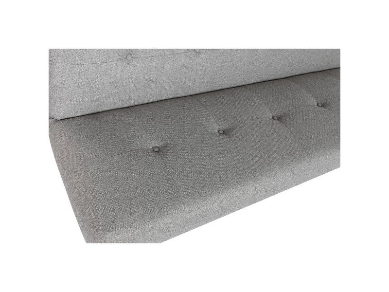Разтегателен диван Home ESPRIT Сив Сметана Scandi 172 x 80 x 76 cm