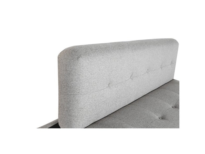 Разтегателен диван Home ESPRIT Сив Сметана Scandi 172 x 80 x 76 cm