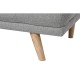 Разтегателен диван Home ESPRIT Сив Сметана Scandi 172 x 80 x 76 cm