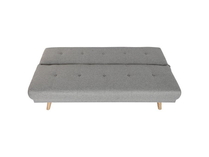 Разтегателен диван Home ESPRIT Сив Сметана Scandi 172 x 80 x 76 cm