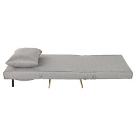 Разтегателен диван Home ESPRIT Сив Сметана Scandi 90 x 90 x 84 cm