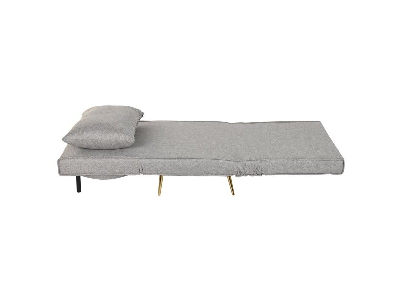 Разтегателен диван Home ESPRIT Сив Сметана Scandi 90 x 90 x 84 cm