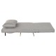 Разтегателен диван Home ESPRIT Сив Сметана Scandi 90 x 90 x 84 cm
