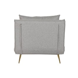 Разтегателен диван Home ESPRIT Сив Сметана Scandi 90 x 90 x 84 cm