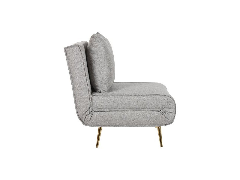 Разтегателен диван Home ESPRIT Сив Сметана Scandi 90 x 90 x 84 cm