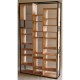 Лавица Home ESPRIT Метал тиково дърво 110 X 27 X 195 CM Лавица Home ESPRIT Метал тиково дърво 110 X 27 X 195 CM