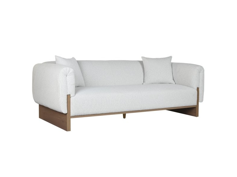 Фотьойл Home ESPRIT Кафяв Сив Scandi 220 x 95 x 77 cm