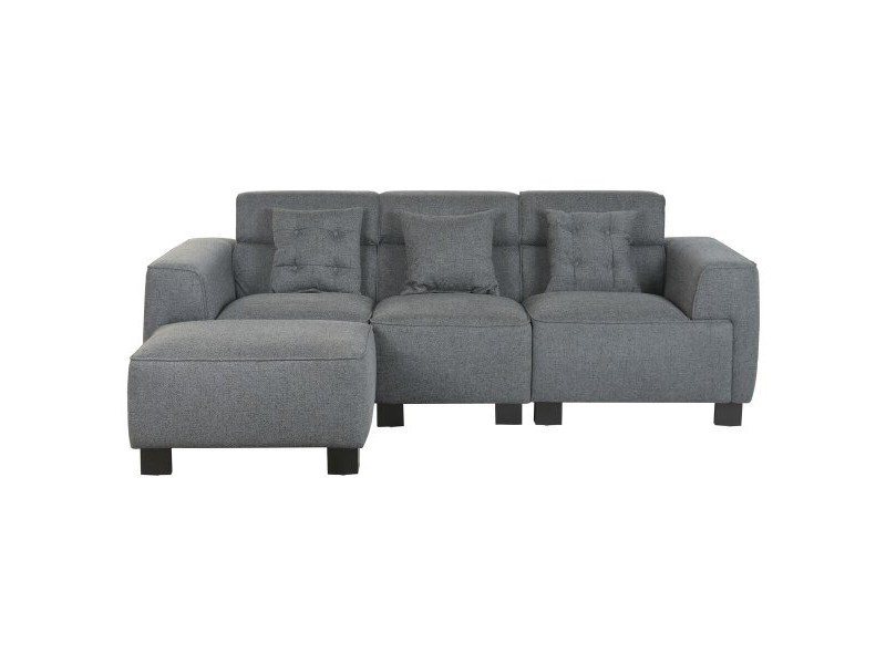 Фотьойл Home ESPRIT Тъмно сив Модерен 231 x 170 x 82 cm Фотьойл Home ESPRIT Тъмно сив Модерен 231 x 170 x 82 cm