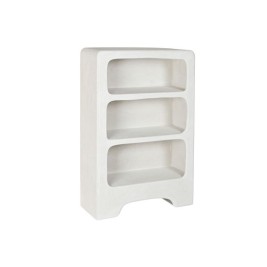 Лавица Home ESPRIT Бял Смола Дървен MDF 80 X 30 X 120 CM
