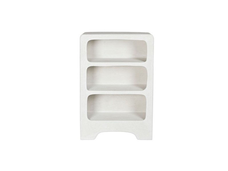 Лавица Home ESPRIT Бял Смола Дървен MDF 80 X 30 X 120 CM