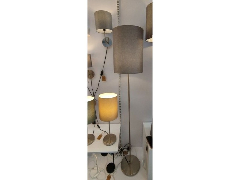 Лампион Home ESPRIT Сив Сребрист 220 V 30 x 30 x 160 cm