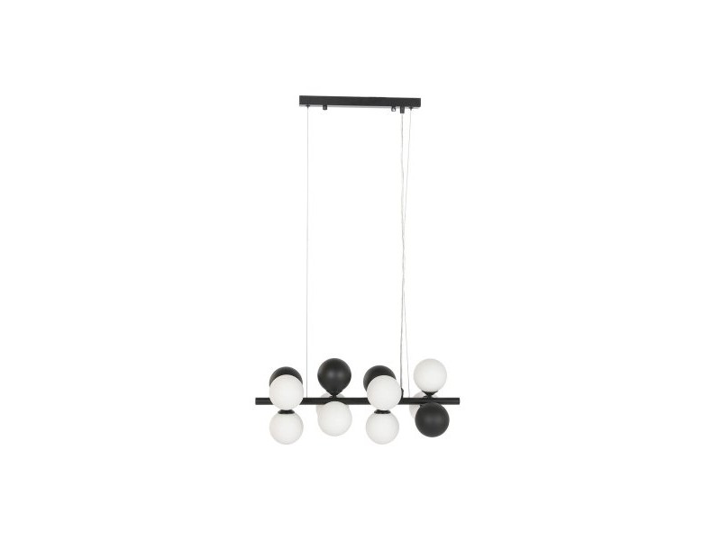 Полилей Home ESPRIT Бял Черен
