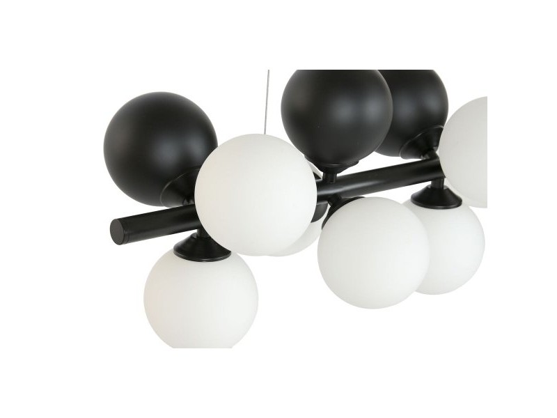 Полилей Home ESPRIT Бял Черен