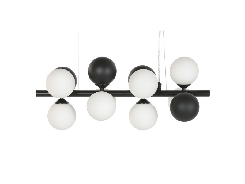 Полилей Home ESPRIT Бял Черен