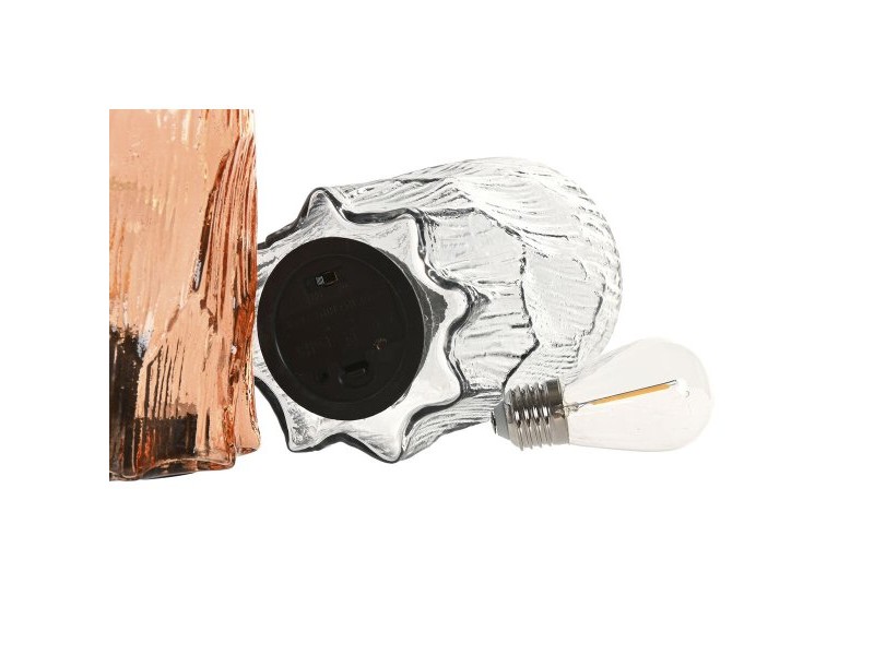 Ярка декорация Home ESPRIT Кристал Град 10 x 10 x 16 cm (2 броя)