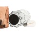 Ярка декорация Home ESPRIT Кристал Град 10 x 10 x 16 cm (2 броя)
