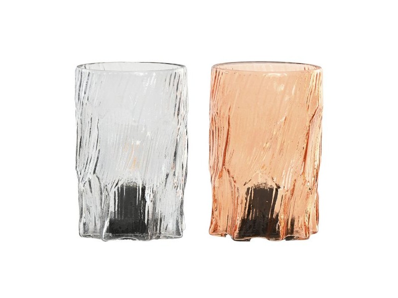 Ярка декорация Home ESPRIT Кристал Град 10 x 10 x 16 cm (2 броя)