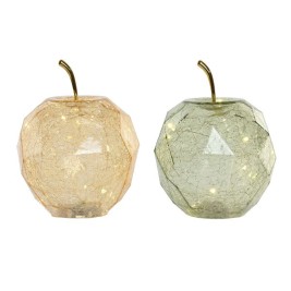Ярка декорация Home ESPRIT Кристал Shabby Chic 14 x 14 x 19 cm (2 броя)