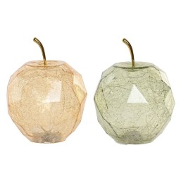 Ярка декорация Home ESPRIT Кристал Shabby Chic 14 x 14 x 19 cm (2 броя)