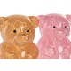 Ярка декорация Home ESPRIT Кристал Град 13 x 14 x 20 cm (2 броя) Ярка декорация Home ESPRIT Кристал Град 13 x 14 x 20 cm (2 броя)