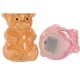 Ярка декорация Home ESPRIT Кристал Град 13 x 14 x 20 cm (2 броя) Ярка декорация Home ESPRIT Кристал Град 13 x 14 x 20 cm (2 броя)