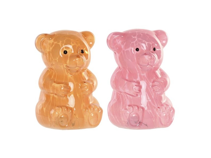 Ярка декорация Home ESPRIT Кристал Град 13 x 14 x 20 cm (2 броя) Ярка декорация Home ESPRIT Кристал Град 13 x 14 x 20 cm (2 броя)