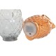 Ярка декорация Home ESPRIT Кристал 15 X 12 X 20 CM (2 броя) Ярка декорация Home ESPRIT Кристал 15 X 12 X 20 CM (2 броя)
