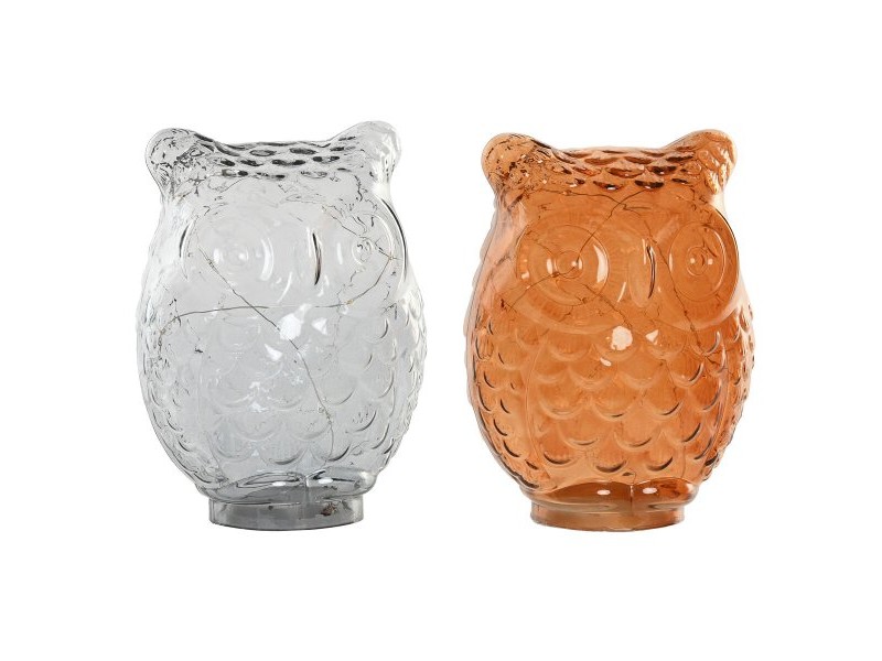 Ярка декорация Home ESPRIT Кристал 15 X 12 X 20 CM (2 броя)